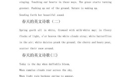 春天普林斯诗歌英译怎生情？
