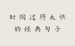 时间快名言，时间快名言名句