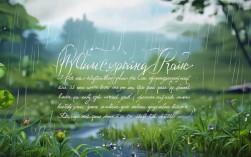 春雨的现代诗，2025年还能写出新意吗？