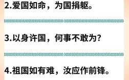 哪些爱国名言最能触动心灵？