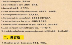 励志英语名言，励志英语名言短句