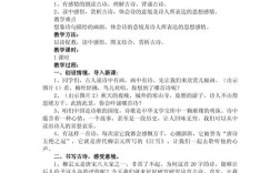 小学生诗歌教案，小学生诗歌教案设计