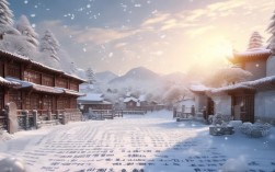 雪景诗里，藏着今冬第一场雪的答案吗？