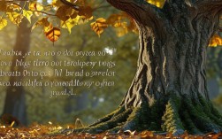 树的名言，藏着怎样的生命哲思？