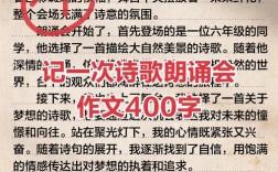 班级诗歌朗诵比赛，谁的诗最打动人心？
