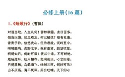 高中诗歌大全，精选了哪些经典篇目？