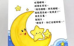 配小诗歌，配小诗歌的好看图画