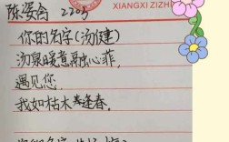 你的名字，诗中藏着谁？