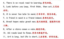 英文名言的英文，英文名言的英文翻译