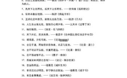 传统文化的名言警句