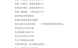 致运动员的诗歌，致运动员的诗歌六五句