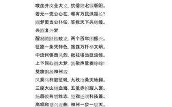 七一诗歌朗诵大全，七一诗歌朗诵大全100首