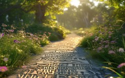 赞美诗歌小路，是通往心灵的诗意，还是信仰的足迹？