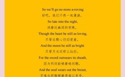 拜伦英文诗，为何浪漫如火焰？