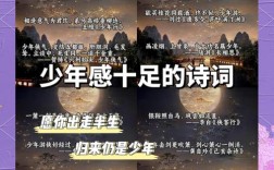 少年如诗歌，少年如诗歌,中年如散文,老年如小说,四字新词,谜语