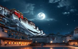 诗歌布达拉宫，诗歌布达拉宫的月