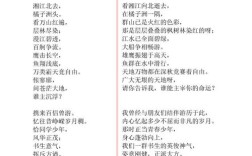 高中必背诗歌有哪些？