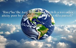 地球名言里藏着怎样的生命启示？