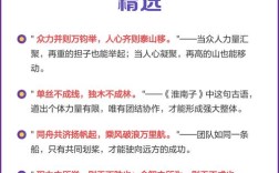 合作名言，有哪些？