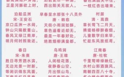 春天诗歌有哪些童趣？