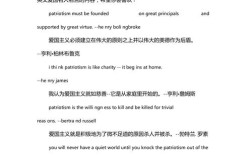 爱国英文名言，爱国英文名言警句