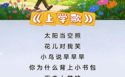 上学 诗歌，上学诗歌 八句 顺口溜