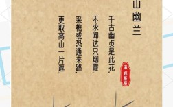 诗歌 君子，诗歌君子兰对什么