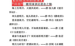 月亮在诗歌中的意象，月亮在诗歌中的意象有哪些