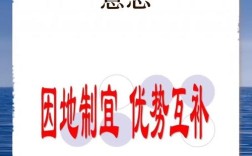 因地制宜的名言