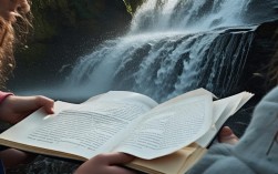 青春瀑布诗歌朗诵