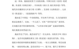 诗歌大门轻叩后，我们收获了什么？