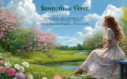 春来诗兴浓，今朝谁吟新篇？