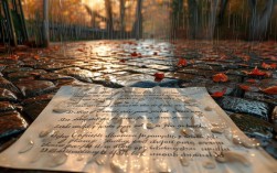 描写秋雨的诗歌，描写秋雨的诗歌自编