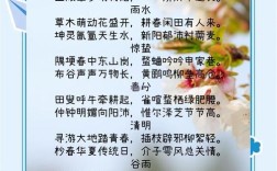 24节气诗歌有何魅力？