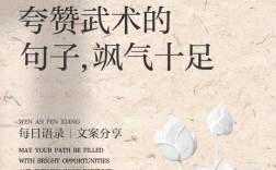 武术励志名言，句句戳心吗？