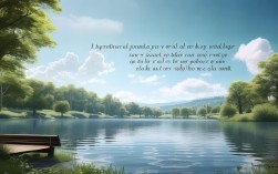 《湖泊》诗歌，湖泊的诗歌