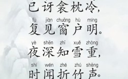 雪夜诗中藏何情？