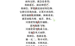 关于理想的诗歌朗诵，关于理想的诗歌朗诵(3-4分钟)