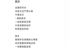 故乡是 诗歌，故乡是诗歌吗