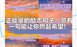 哪些正能量名言警句能真正点亮人生？