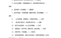 古代的名言警句