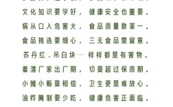 食品安全的诗歌