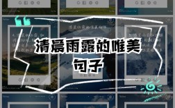 雨露诗歌，何来诗情画意？