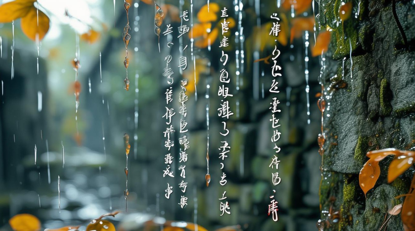 秋雨入诗有何深意？探寻文人笔下的经典意象-图3