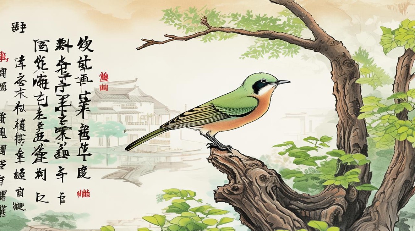 画眉鸟诗歌的出处与作者是谁？-图2