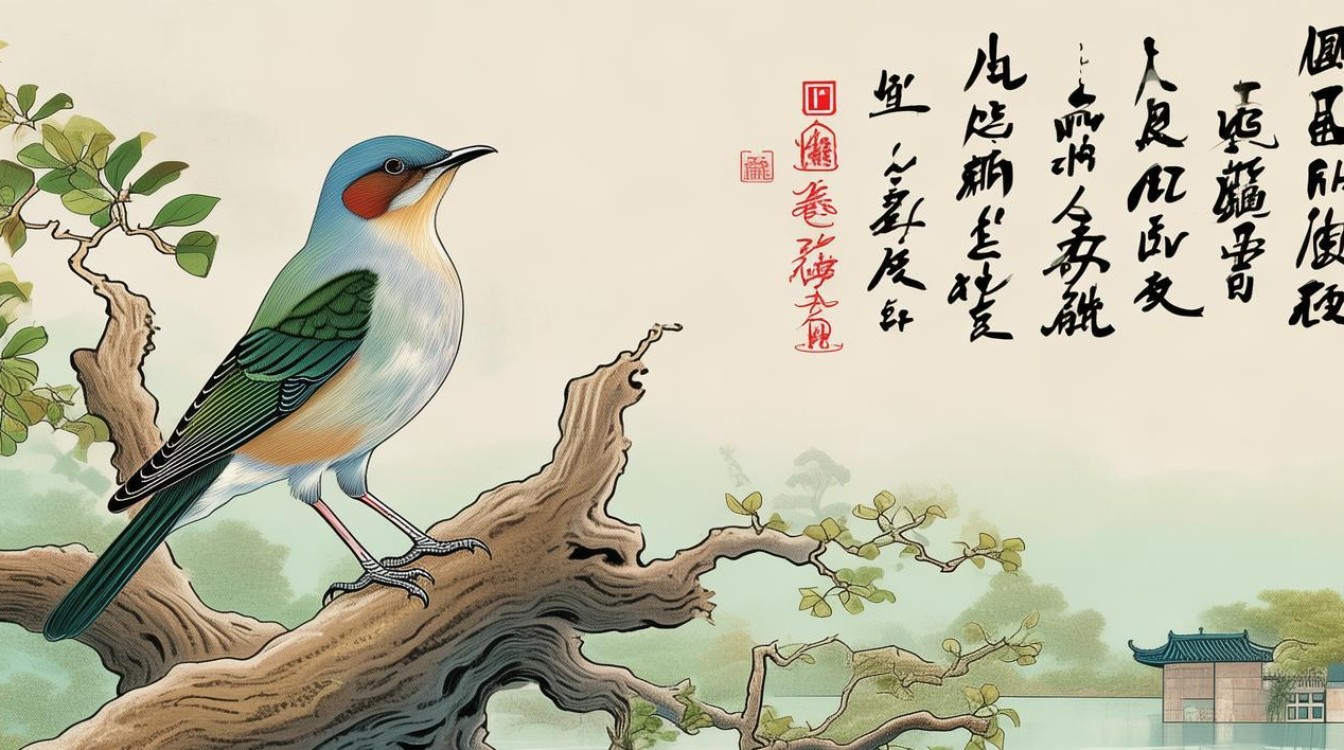 画眉鸟诗歌的出处与作者是谁？-图3