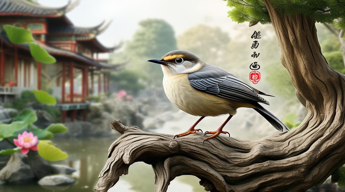 画眉鸟诗歌的出处与作者是谁？-图4