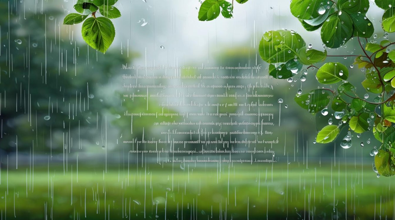 如何欣赏春雨现代诗歌的独特意境？-图1