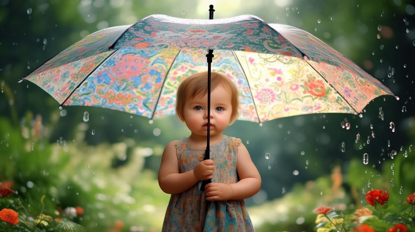 如何用小班诗歌雨伞开展幼儿语言启蒙？-图1