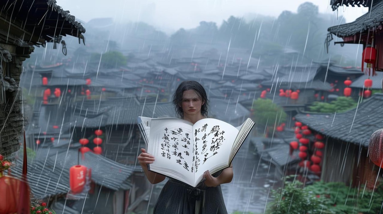 清明诗歌如何体现雨纷纷的意象与文化传承？-图1